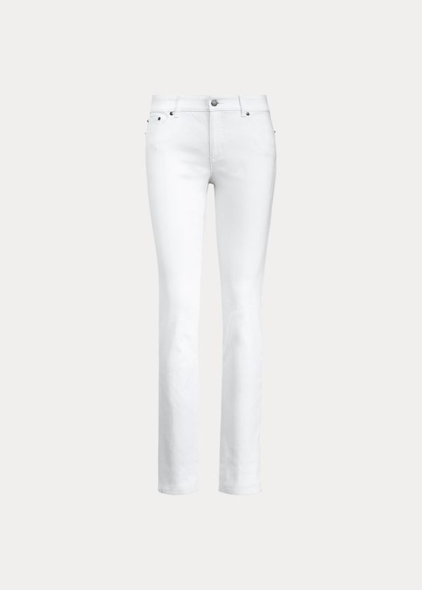 Ralph Lauren Slimming Premier Straight Jeans Dame Danmark (TMFAV0691)